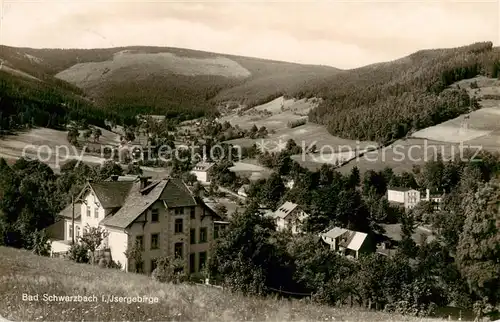 AK / Ansichtskarte 73831810 Bad_Schwarzbach_Flinsberg_Swieradow_Zdroj_Bad_PL Panorama 