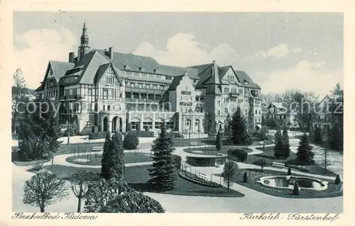 AK / Ansichtskarte 73831815 Bad_Kudowa_Kudowa-Zdroj_Niederschlesien_PL Kurhotel Fuerstenhof 