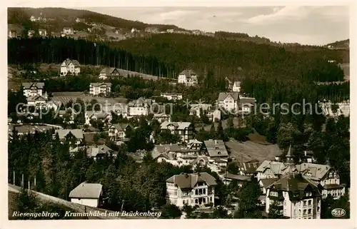 AK / Ansichtskarte  Krummhuebel_Karpacz_Riesengebirge_PL mit Brueckenberg 