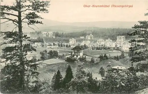 AK / Ansichtskarte 73831817 Ober-Krummhuebel_Karpacz_Riesengebirge_PL Panorama 