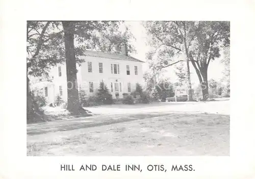 AK / Ansichtskarte  Otis_Massachusetts Hill and Dale Inn 