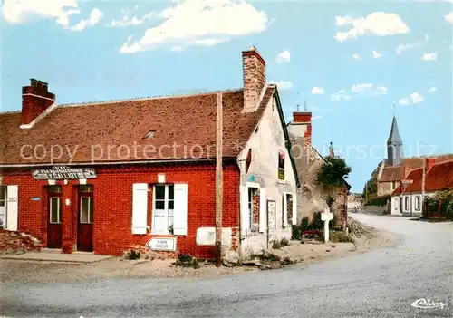 AK / Ansichtskarte  Boisgasson Le Tabac et l'Eglise Boisgasson