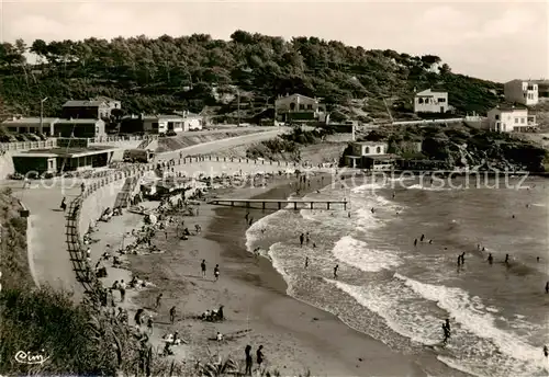 AK / Ansichtskarte  Port-Issol_Portissol_Sanary-sur-Mer_83 Plage de Port Issel et Roches Rouge 