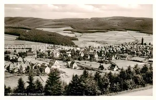 AK / Ansichtskarte  Schmallenberg Panorama Schmallenberg