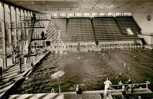 AK / Ansichtskarte  Wuppertal Hallenbad Schwimmbecken Wuppertal