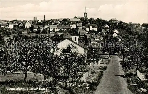 AK / Ansichtskarte  Gruenberg__Hessen Panorama 