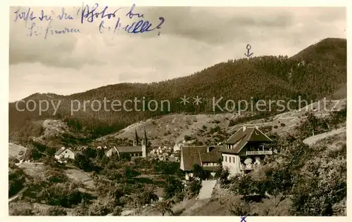 AK / Ansichtskarte  Forbach_Baden Haus Sonnenschein Panorama Forbach_Baden