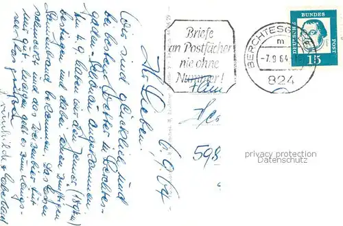 AK / Ansichtskarte  Schoenau_Berchtesgaden Haus Charlotte Schoenau Berchtesgaden