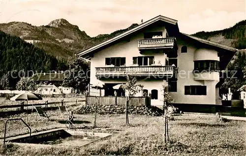 AK / Ansichtskarte 73831940 Bayrischzell Fremdenheim Vogelsang Bayrischzell