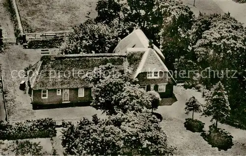 AK / Ansichtskarte 73831946 Norddorf_Amrum Pension Friedrich Flor Fliegeraufnahme Norddorf Amrum