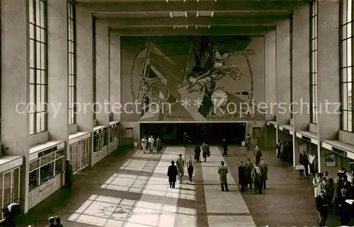 AK / Ansichtskarte  Heidelberg_Neckar Hauptbahnhof Eingangshalle Heidelberg Neckar