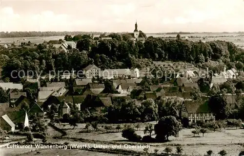 AK / Ansichtskarte 73831967 Wuennenberg Unter und Oberstadt Panorama Wuennenberg