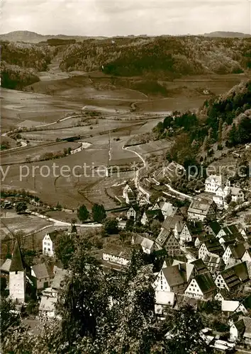 AK / Ansichtskarte  Eschenbach_Mittelfranken Fliegeraufnahme Eschenbach Mittelfranken