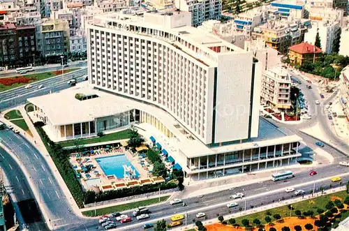 AK / Ansichtskarte  Athen_Greece The Athens Hilton Fliegeraufnahme 