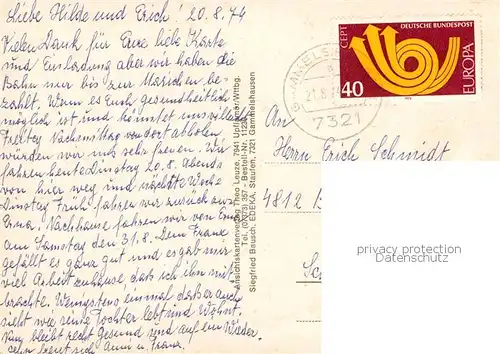 AK / Ansichtskarte Gammelshausen_Goeppingen Teilansichten Kirche Panorama Gammelshausen Goeppingen