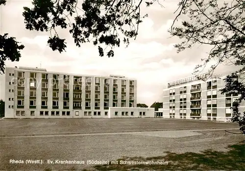 AK / Ansichtskarte Rheda_Harsewinkel Ev Krankenhaus mit Schwesternwohnheim Rheda Harsewinkel