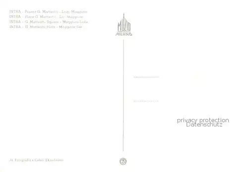 AK / Ansichtskarte Intra_Lago_Maggiore_TI Piazza G Matteotti 