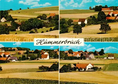 AK / Ansichtskarte Hummerbruch_Extertal Teilansichten 