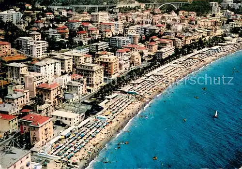 AK / Ansichtskarte Varazze_Liguria_IT Panorama dall aereo 