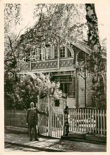 AK / Ansichtskarte Ostrau__Ostrava_Sudentengau_CZ Villa 