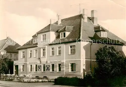 AK / Ansichtskarte Demmin_Mecklenburg_Vorpommern Konsum Gaststaette Gartenstadt Demmin_Mecklenburg