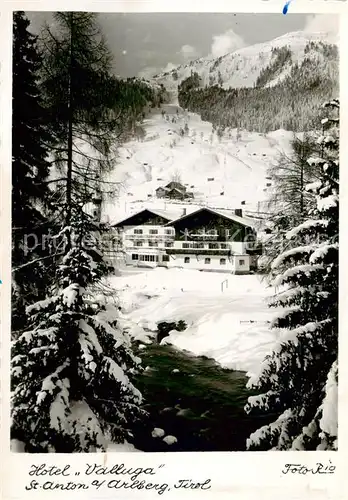 AK / Ansichtskarte St_Anton_Arlberg_AT Hotel Valluga 