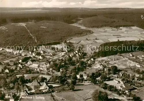 AK / Ansichtskarte Neuhaus_Solling Fliegeraufnahme Neuhaus Solling