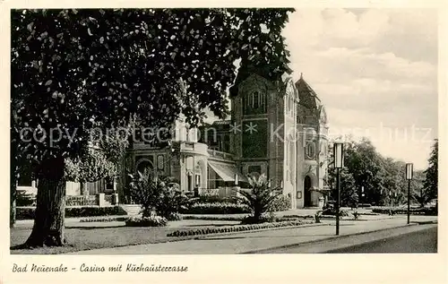 AK / Ansichtskarte Bad_Neuenahr Ahrweiler Casino mit Kurhausterrasse Bad_Neuenahr Ahrweiler