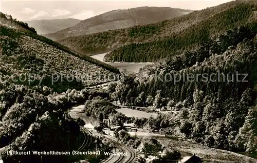 AK / Ansichtskarte Wenholthausen Wennetal Panorama Wenholthausen