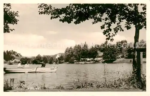 AK / Ansichtskarte Murrhardt Restaurant Pension Waldsee Fronsbach  Murrhardt