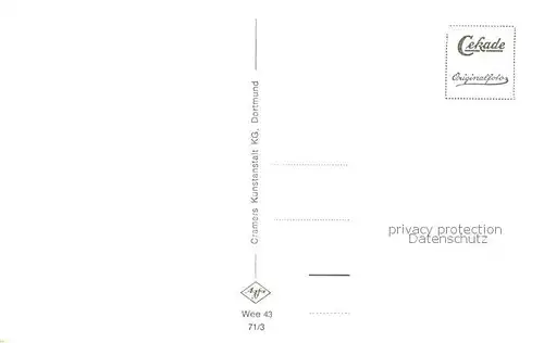 AK / Ansichtskarte Werne__Lippe_Muenster_Westfalen Schwanenteichim Stadtpark 