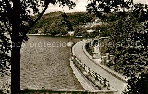 AK / Ansichtskarte Dahlerbrueck Cafe Restaurant Glaertalsperre im Volmetal Dahlerbrueck