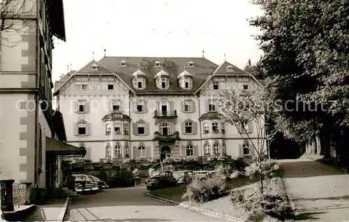 AK / Ansichtskarte Bad_Steben Sanatorium Bad_Steben