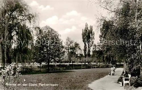AK / Ansichtskarte Werne__Lippe_Muenster_Westfalen Parkanlagen 