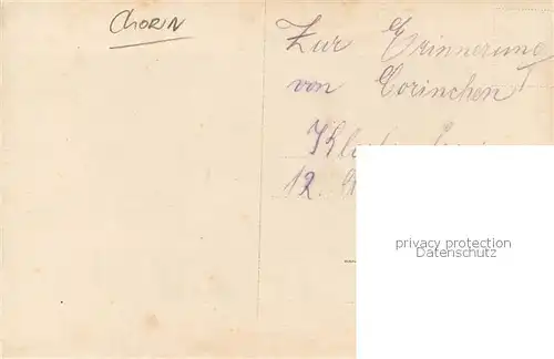 AK / Ansichtskarte Chorin Kloser Corin Chorin