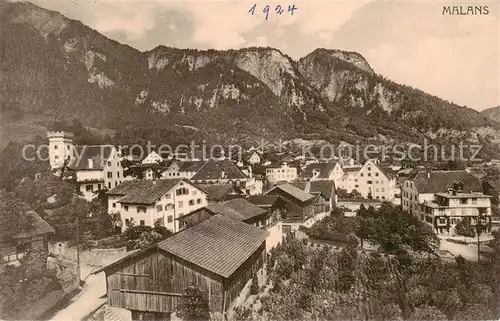 AK / Ansichtskarte Malans_GR Panorama 