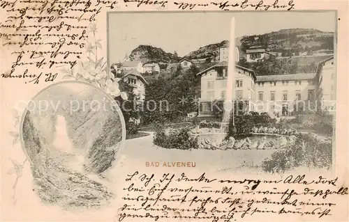 AK / Ansichtskarte Alveneu_Alvaneu_Bad_GR Kurhaus 