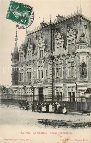 AK / Ansichtskarte Bayon_54 Le Chateau Facade principale 