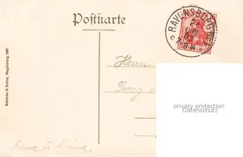 AK / Ansichtskarte Ravensburg__Wuerttemberg Stadtblick 