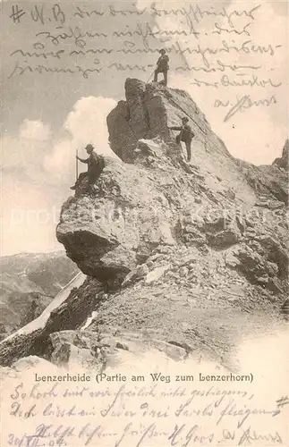AK / Ansichtskarte Lenzerheide_GR Partie am Lenzerhorn Lenzerheide GR