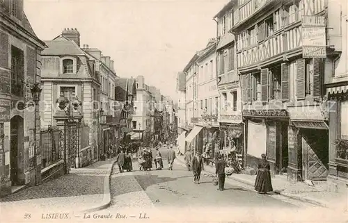 AK / Ansichtskarte Lisieux_14 La Grande Rue 