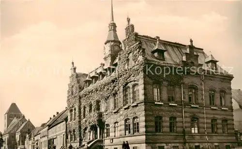 AK / Ansichtskarte Plau_Mecklenburg Rathaus Plau_Mecklenburg