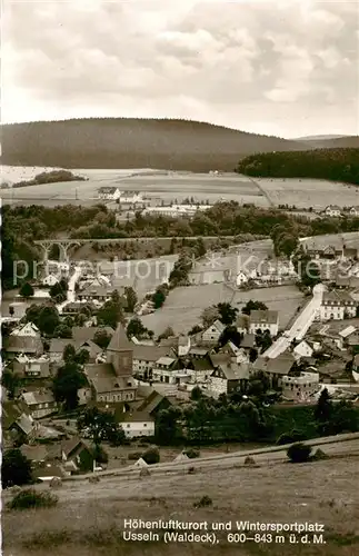AK / Ansichtskarte Usseln Panorama Hoehenluftkurort Usseln