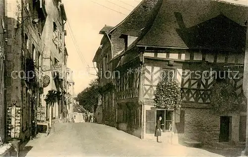 AK / Ansichtskarte Josselin Vieilles maisons Rue des Trente Josselin