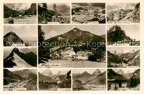 AK / Ansichtskarte Hinterstoder_AT 
und Umgebung Landschaftspanorama Alpen 