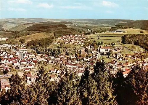 AK / Ansichtskarte Morsbach_Sieg Panorama Luftkurort Oberbergisches Land Morsbach Sieg