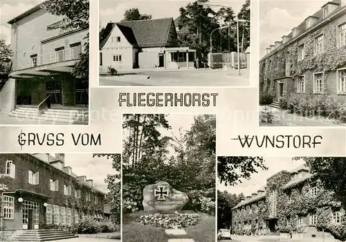 AK / Ansichtskarte Wunstorf Fliegerhorst Gedenkstein Wunstorf