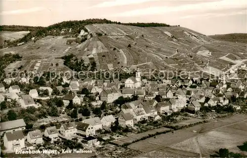 AK / Ansichtskarte  Erlenbach_Heilbronn Fliegeraufnahme Erlenbach_Heilbronn