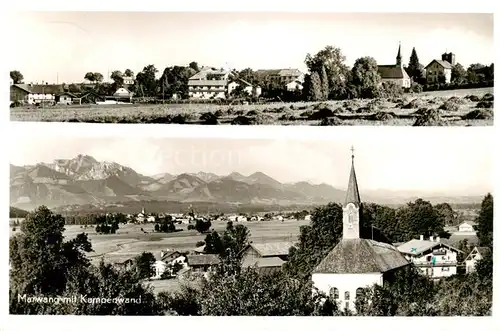 AK / Ansichtskarte 73832561 Marwang_Grabenstaett Panorama Kirche 