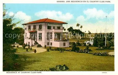 AK / Ansichtskarte 73832591 Habana_Havana Residence at Country Club Park Habana Havana